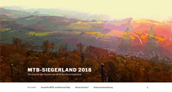 Desktop Screenshot of mtb-siegerland.de